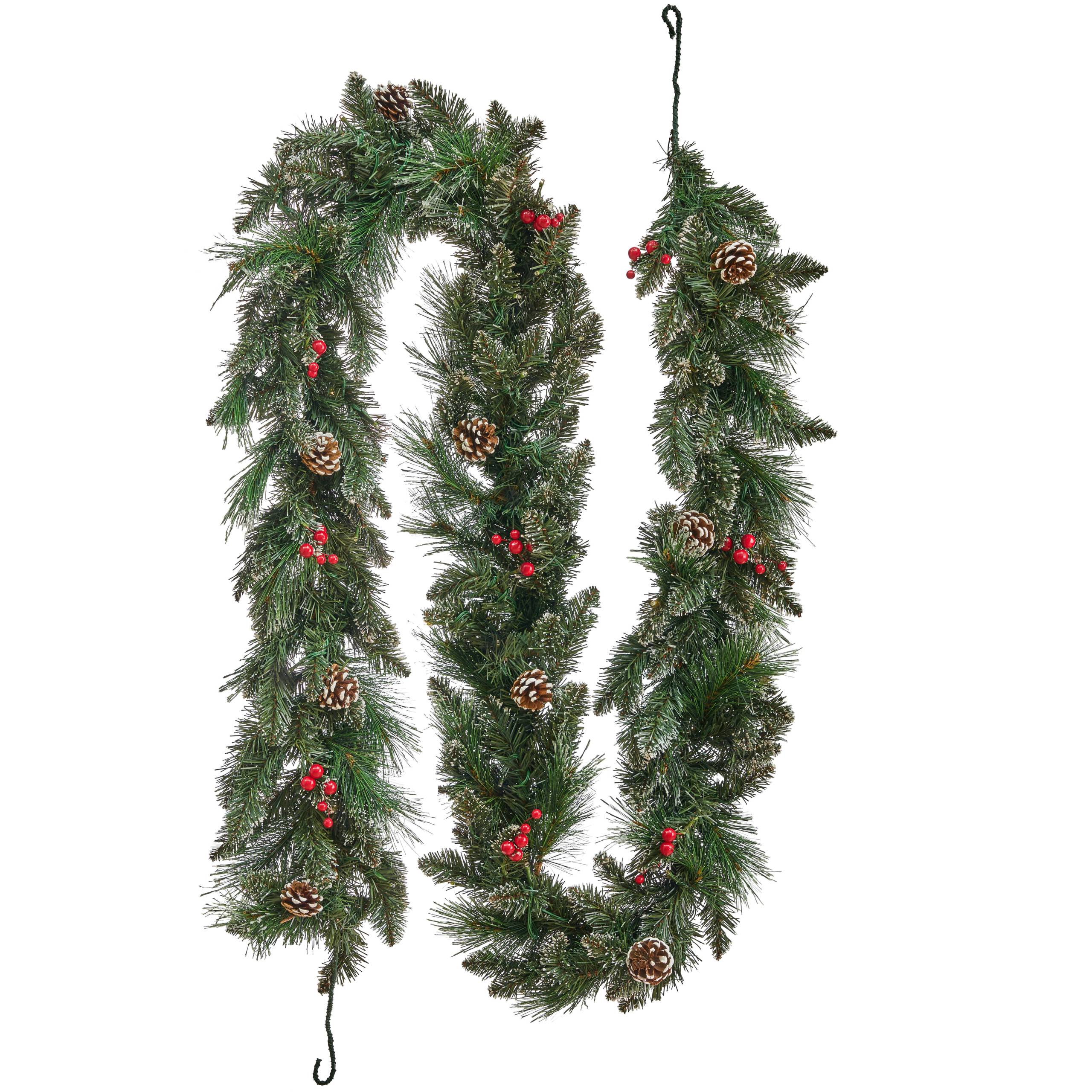 Beliani - Guirlande de Noël Matière synthétique Vert WAPTA - Beliani - Image 4
