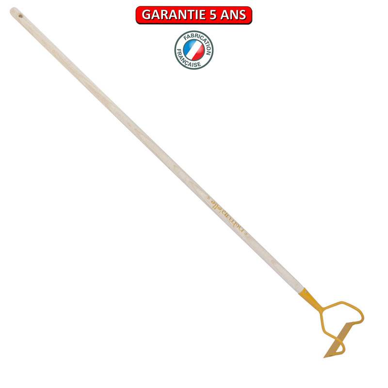 Outils Perrin - Ratissoire à tirer de 16cm, manche 130cm - Miel Outils Perrin