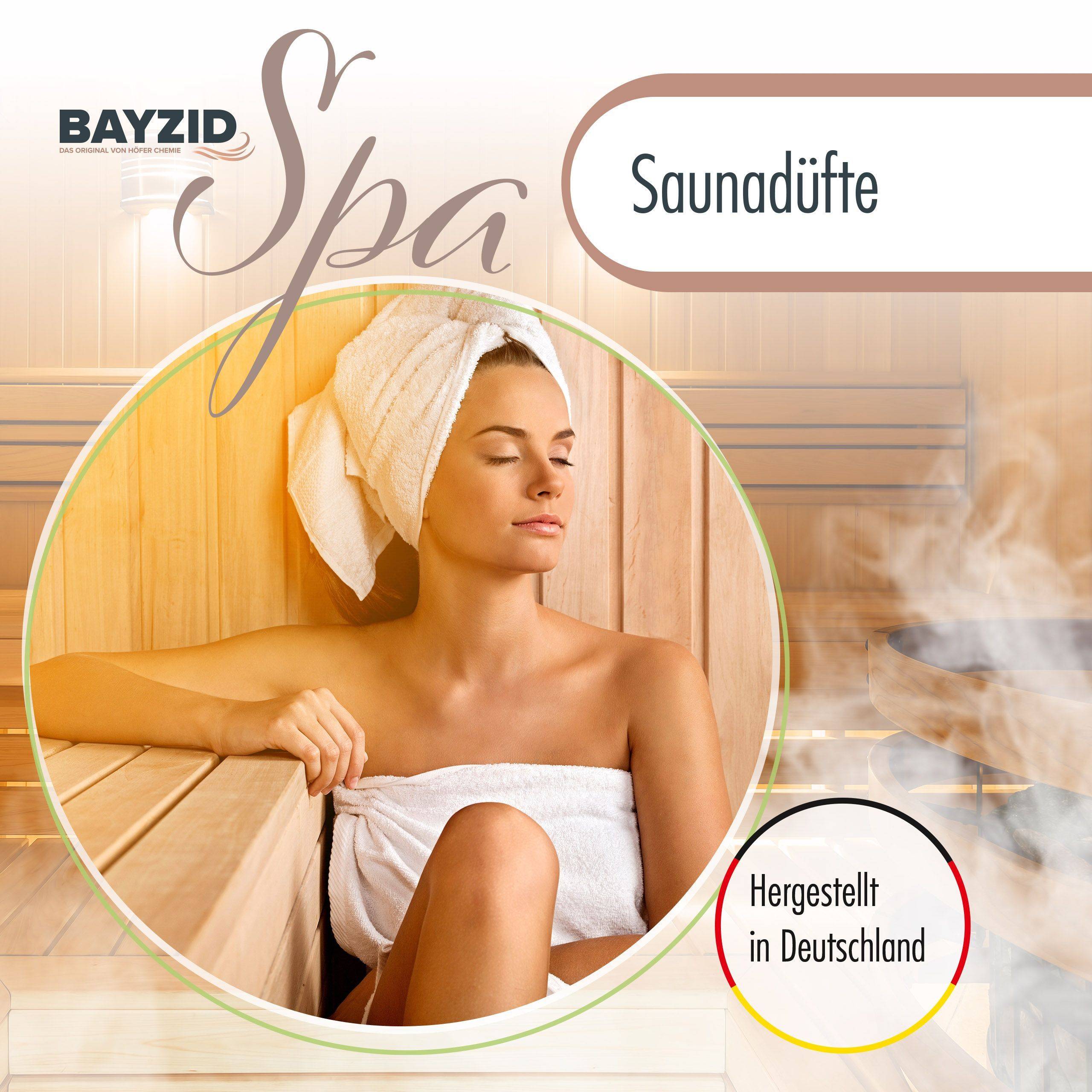 Set de parfum bio pour sauna BAYZID® SPA 4 x 100 ml x 1 - Image 5