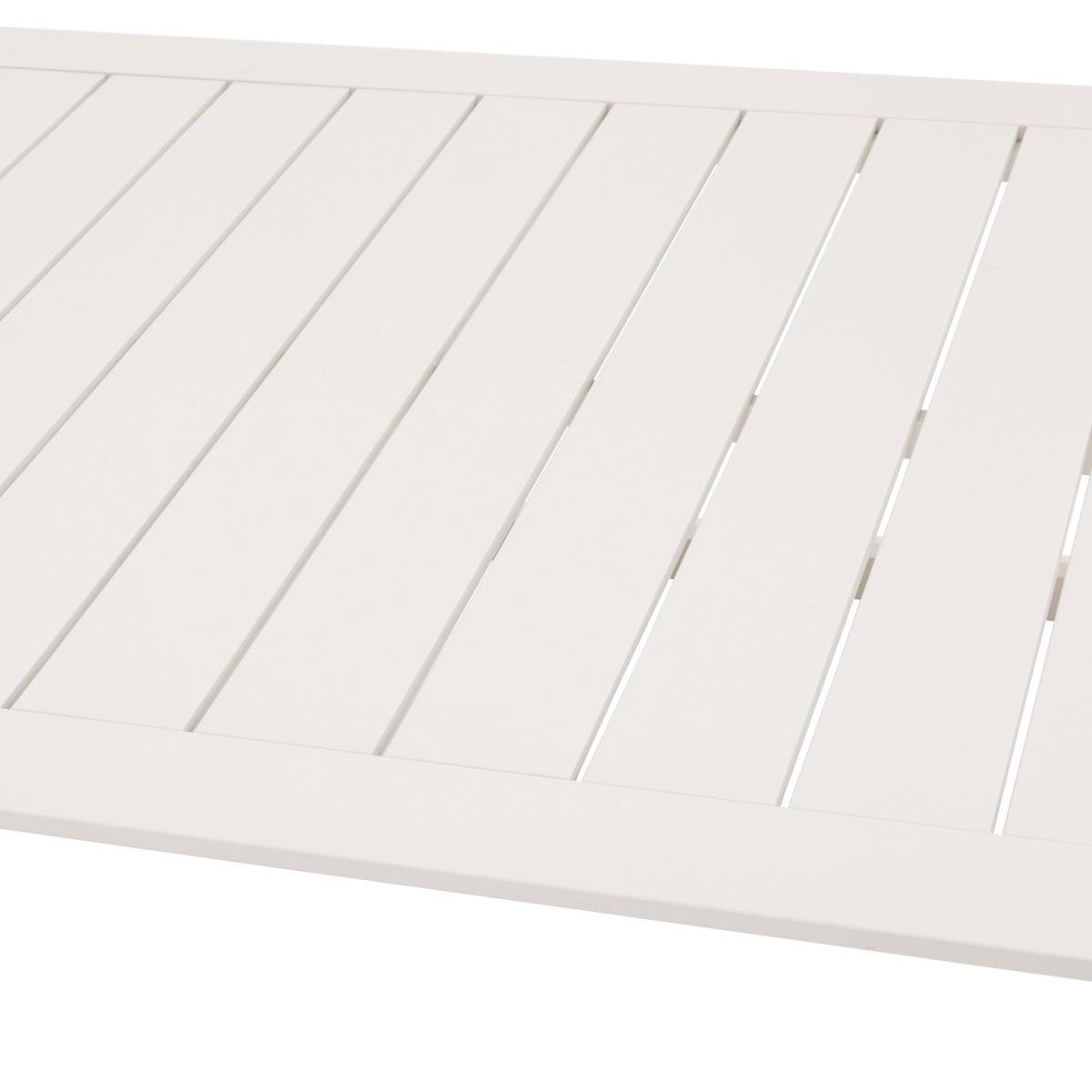 Hesperide - Table basse de jardin carrée "Allure" avoine 97 x 97 x 37cm en aluminium  Hespéride - Image 2