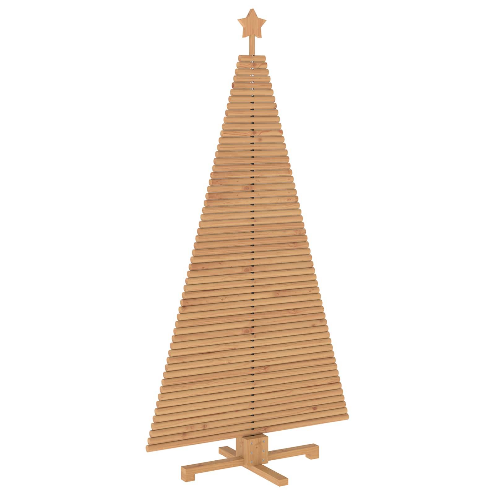 Vidaxl - Arbre de Noël en bois KOTKA 180 cm Bois de pin massif vidaXL 42051526 - Image 5