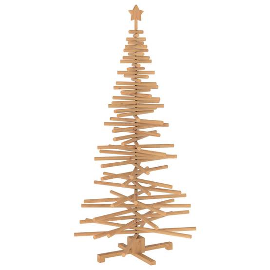 Vidaxl - Arbre de Noël en bois KOTKA 180 cm Bois de pin massif vidaXL 42051526 - Image 2