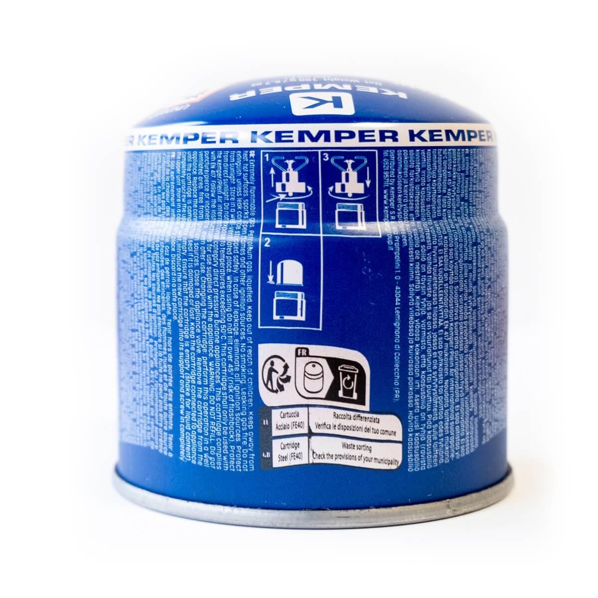 Pack de 8 Cartouches de gaz 190g Perçable Butane pour Réchaud Gaz KEMPER - Image 4