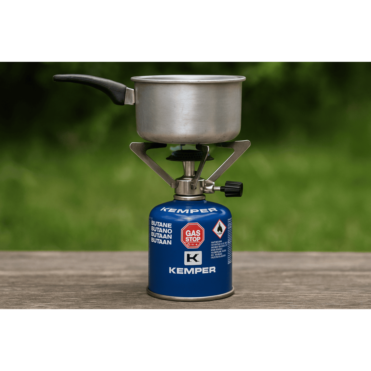 Pack de 8 Cartouches de gaz 190g Perçable Butane pour Réchaud Gaz KEMPER - Image 3