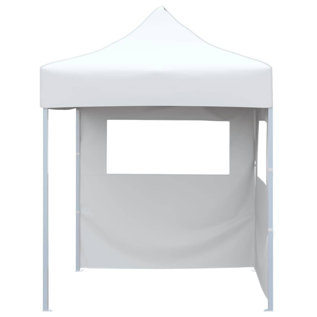 Tente de réception acier blanc 200 x 200 x 315 cm - PANGIVO - Image 2