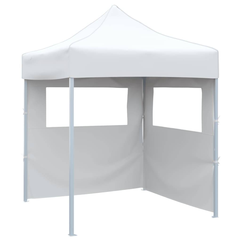 Tente de réception acier blanc 200 x 200 x 315 cm - PANGIVO - Image 1