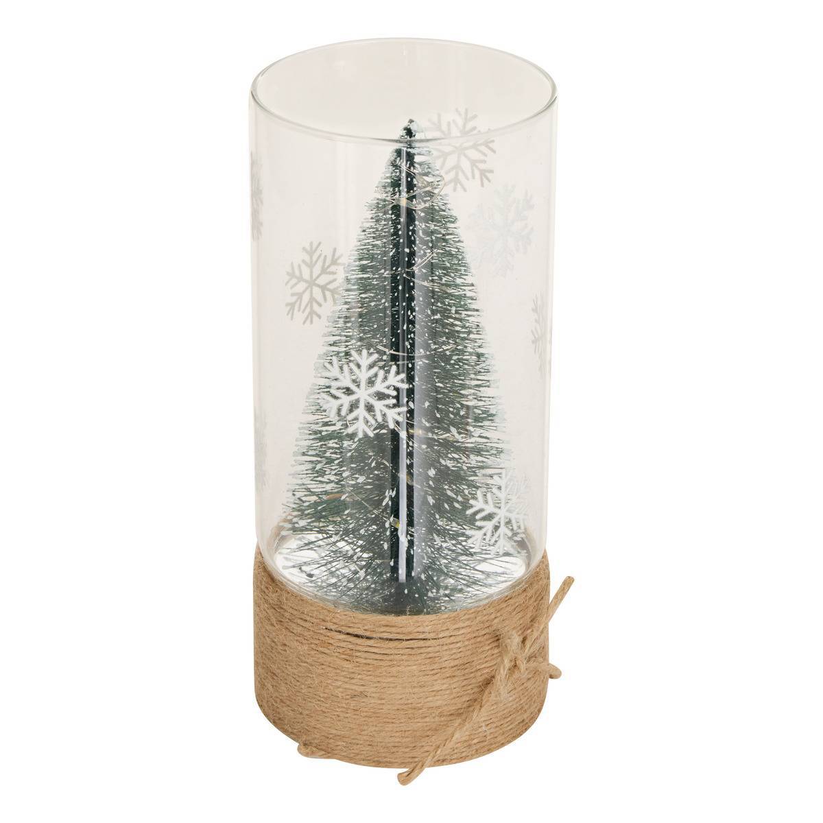 Fééric Lights & Christmas - Sapin de Noël lumineux LED en verre H. 20 cm - Atmosphera Créateur d'intérieur - Image 2