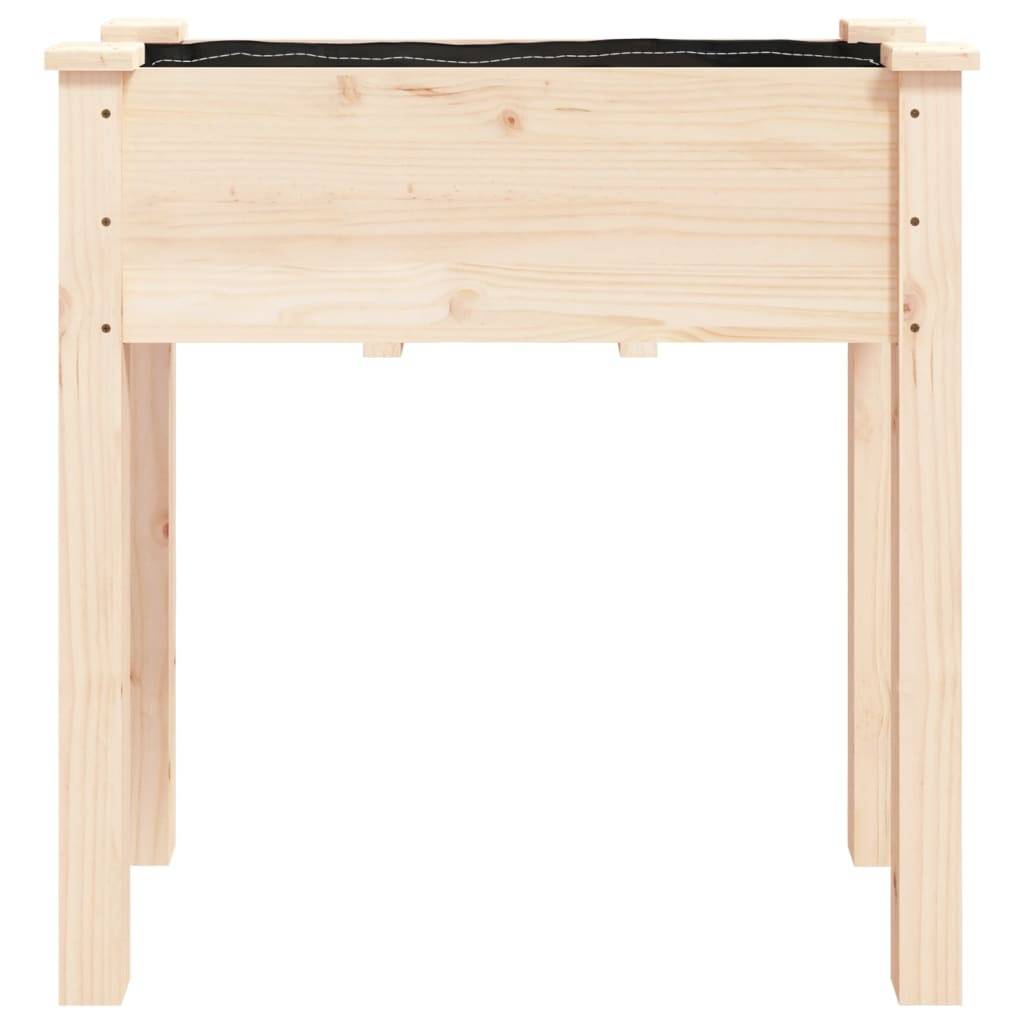 Vidaxl - Jardinière avec doublure 71x37x76 cm bois massif de sapin vidaXL 364230 - Image 9