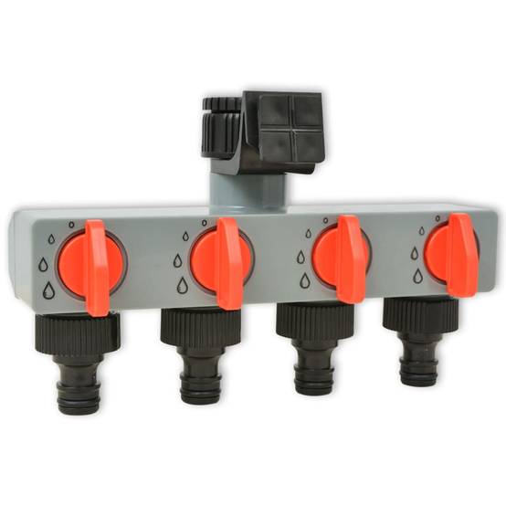 Vidaxl - Minuterie automatique d'irrigation avec 4 stations 3 V vidaXL 42352 - Image 3