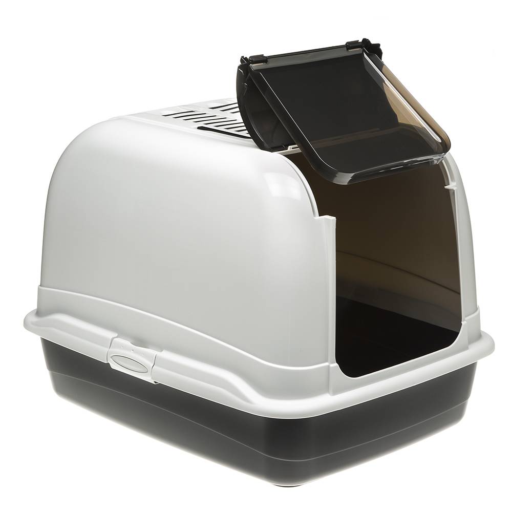 Ferplast - Ferplast MAXI BELLA CABRIO box toilette Ferplast chats nettoyage facile poignée - Image 2