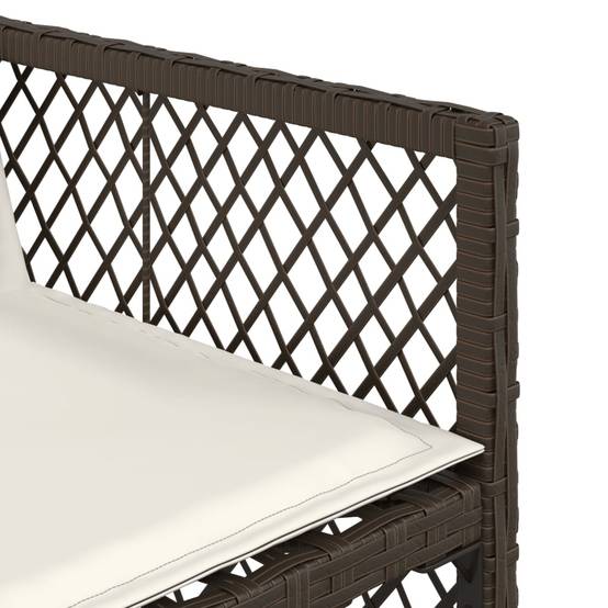 ComfortXL - Table de Jardin Verre 330cm avec 12 Chaises et 4 Tabourets Encastrables 16 Places, Style Rotin – ComfortXL Outdoor Living - Image 9