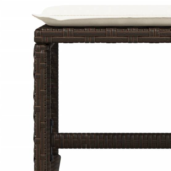 ComfortXL - Table de Jardin Verre 330cm avec 12 Chaises et 4 Tabourets Encastrables 16 Places, Style Rotin – ComfortXL Outdoor Living - Image 10