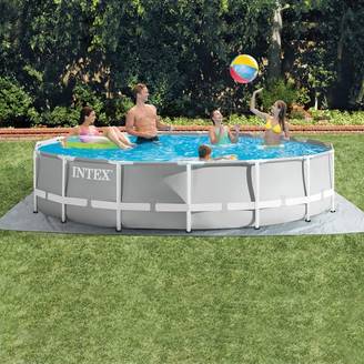 Piscine tubulaire Prism Frame ronde 4,57 x 1,07 m Intex