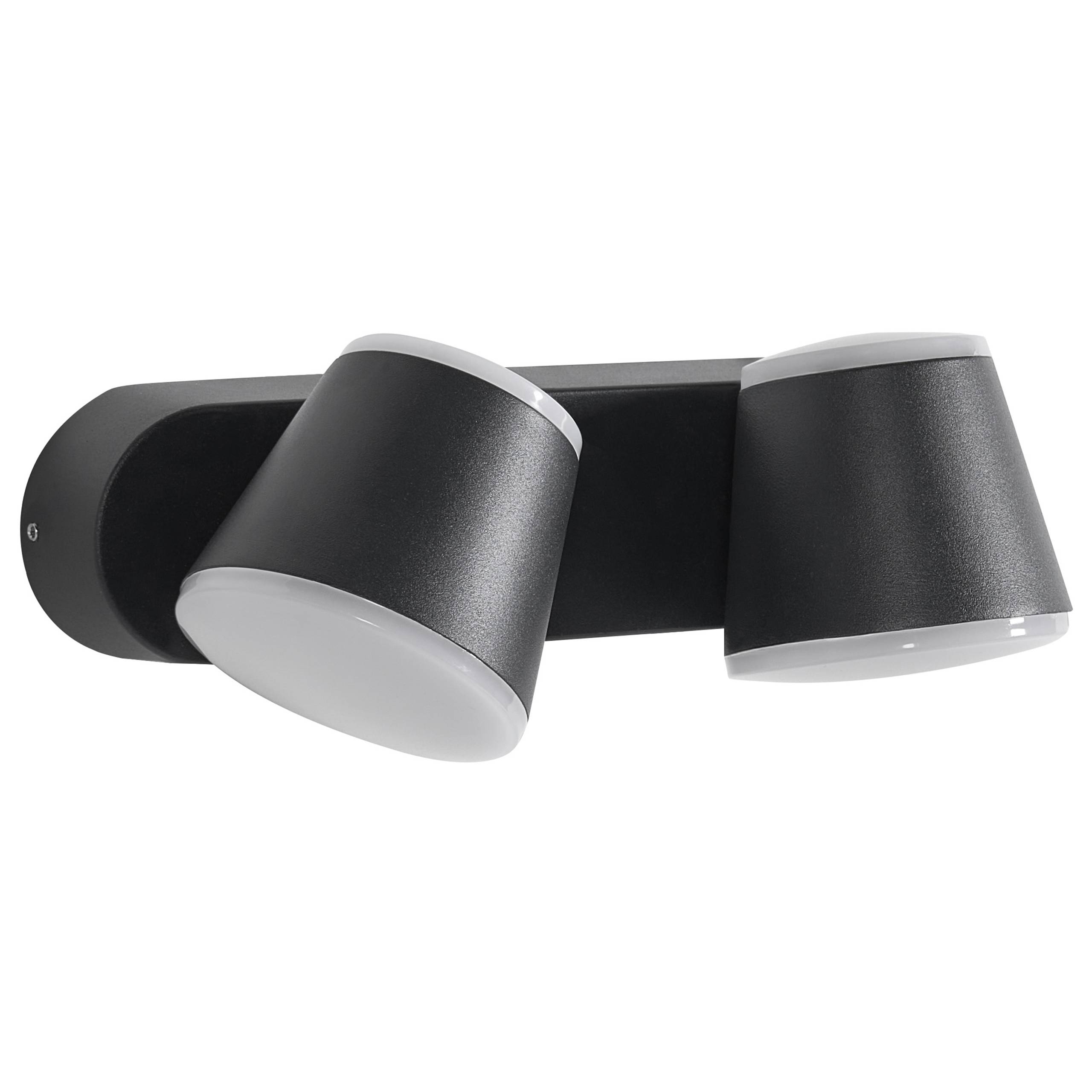 Beliani - Lampe murale pour l'extérieur Aluminium Noir TENORIO - Beliani - Image 2