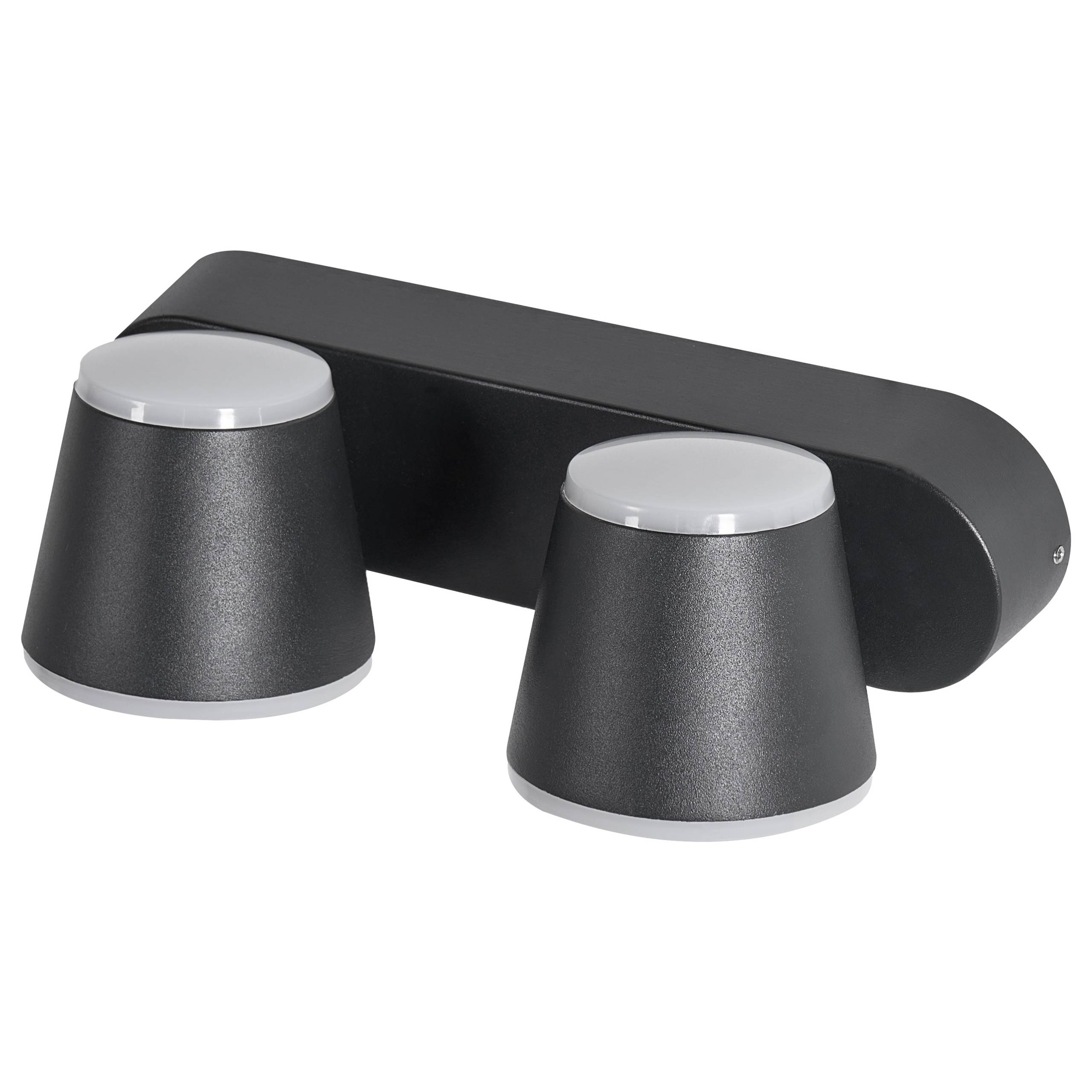 Beliani - Lampe murale pour l'extérieur Aluminium Noir TENORIO - Beliani - Image 7