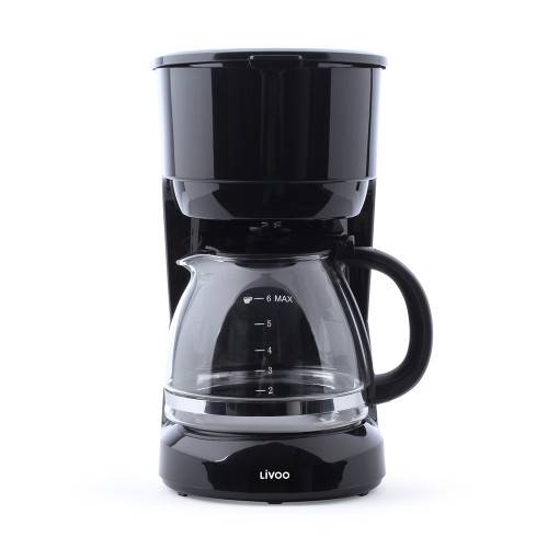 Livoo - Cafetière électrique noire 6 tasses - Image 2