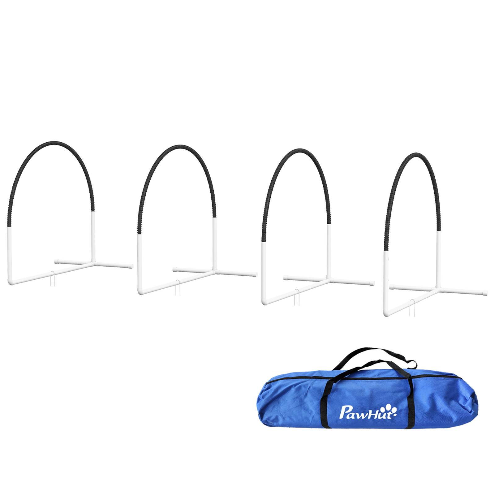 Kit agility pour chien plastique bleu 89 x 69 x 99 cm - PANGIVO - Image 2