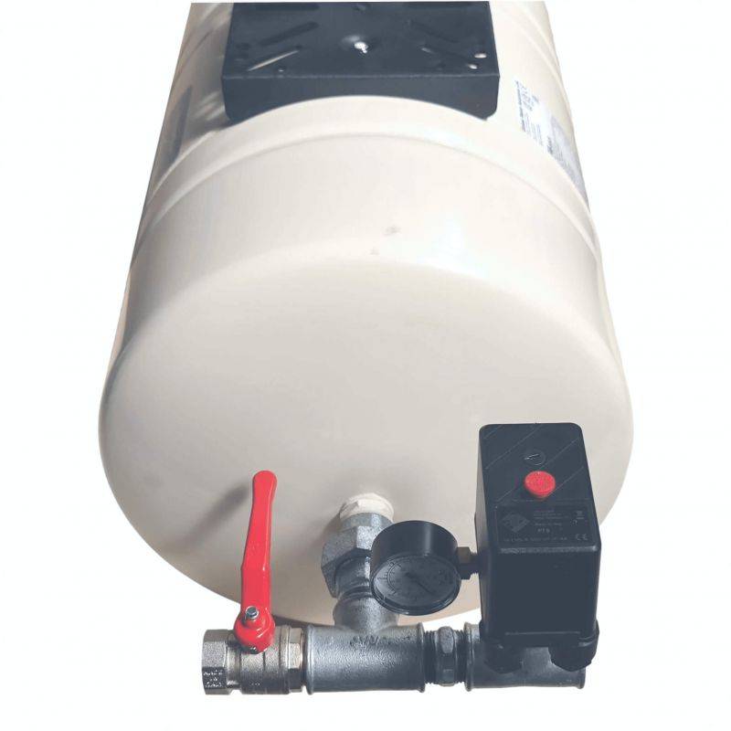 Kit réservoir à diaphragme PWB 24L horizontal Challenger - 10 bars - 1" - Image 8