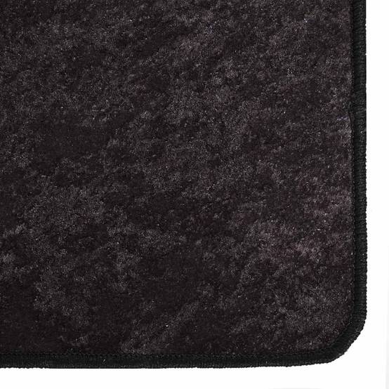 Tapis de Salle à Manger XXL en Velours Lavable et Antidérapant pour Sol Lisse Anthracite 190x300 cm – ComfortXL Outdoor Living - Image 6