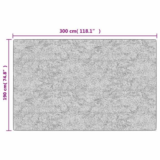 Tapis de Salle à Manger XXL en Velours Lavable et Antidérapant pour Sol Lisse Anthracite 190x300 cm – ComfortXL Outdoor Living - Image 8