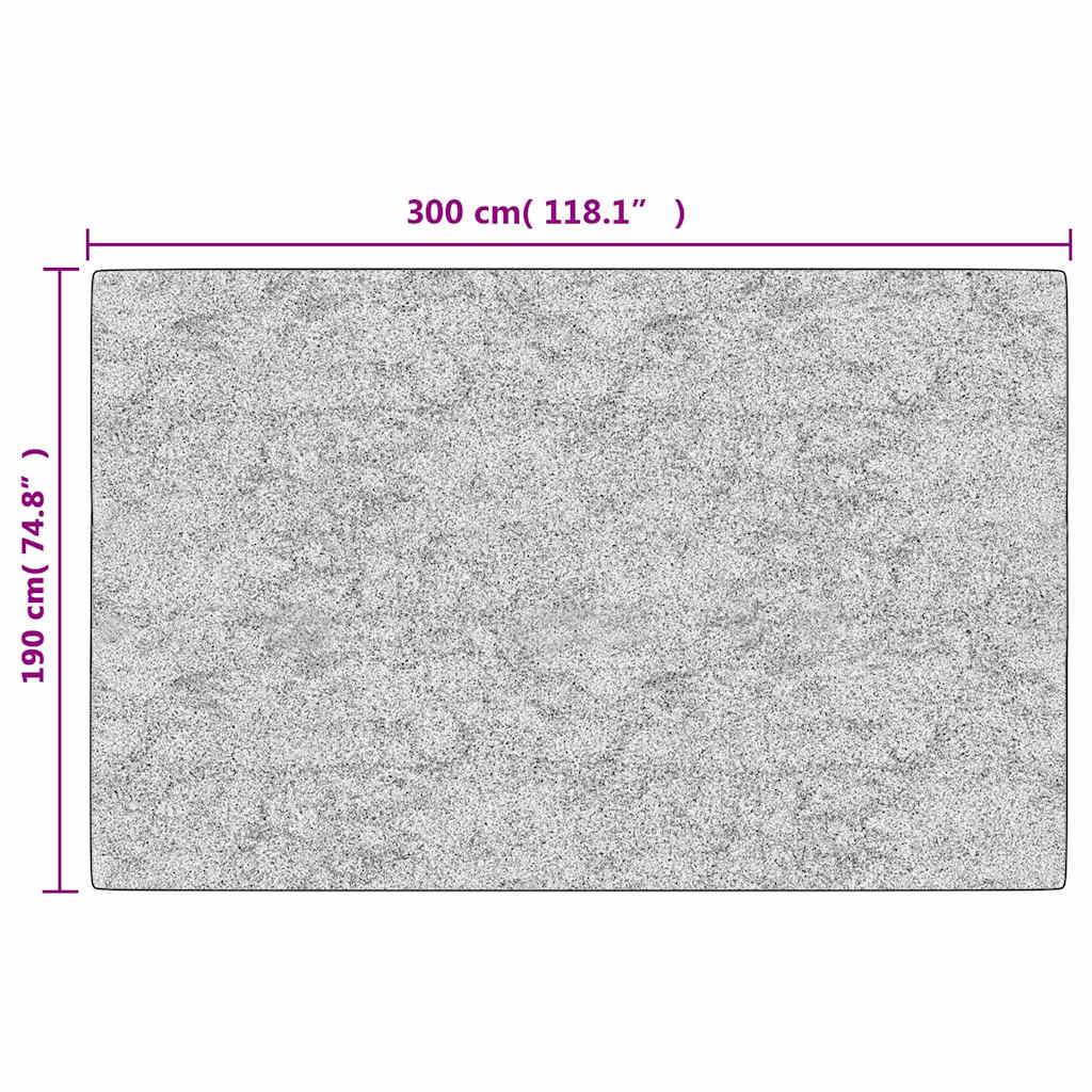 Tapis de Salle à Manger XXL en Velours Lavable et Antidérapant pour Sol Lisse Anthracite 190x300 cm – ComfortXL Outdoor Living - Image 8