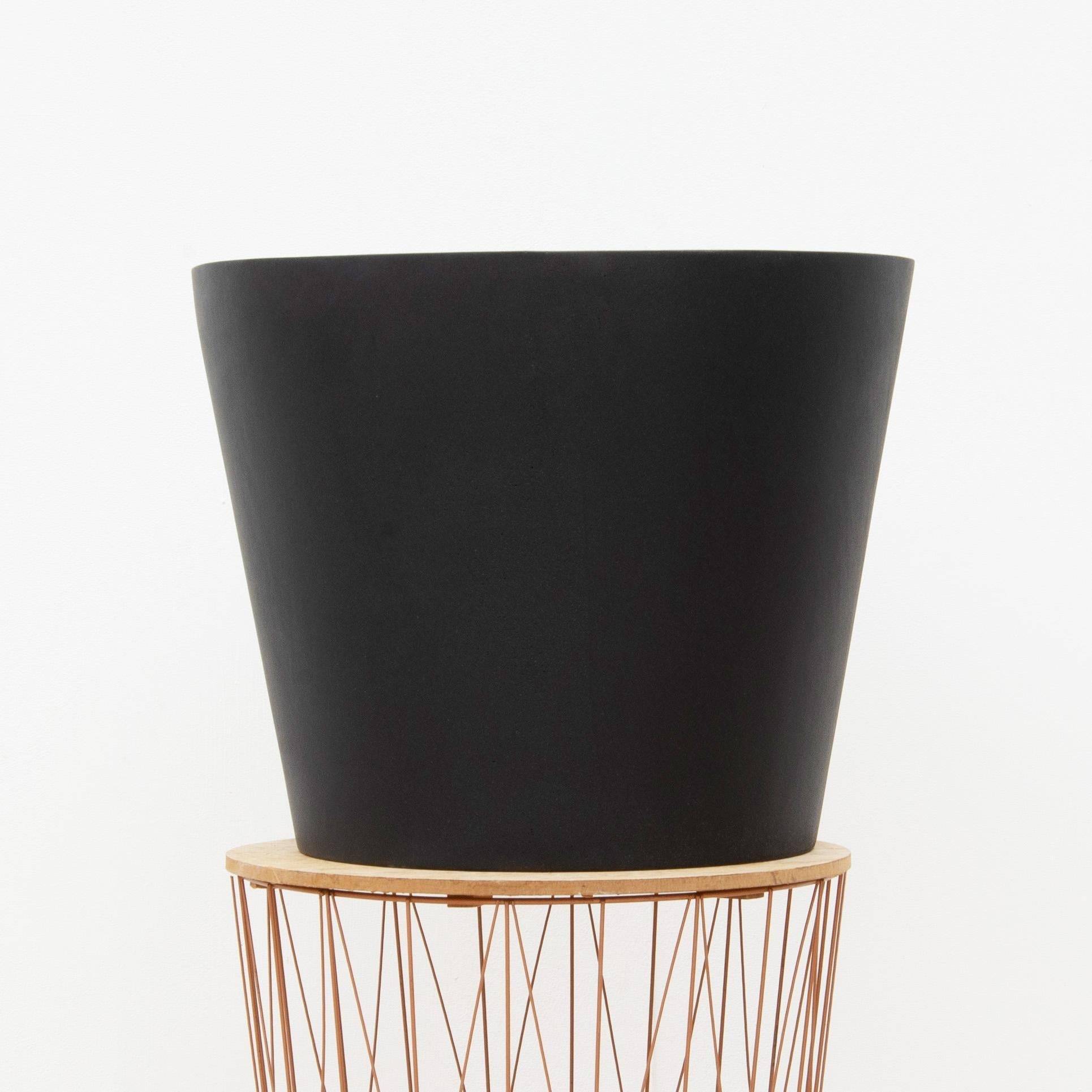 Pot Bucket Noir 40 cm- La Green Touch