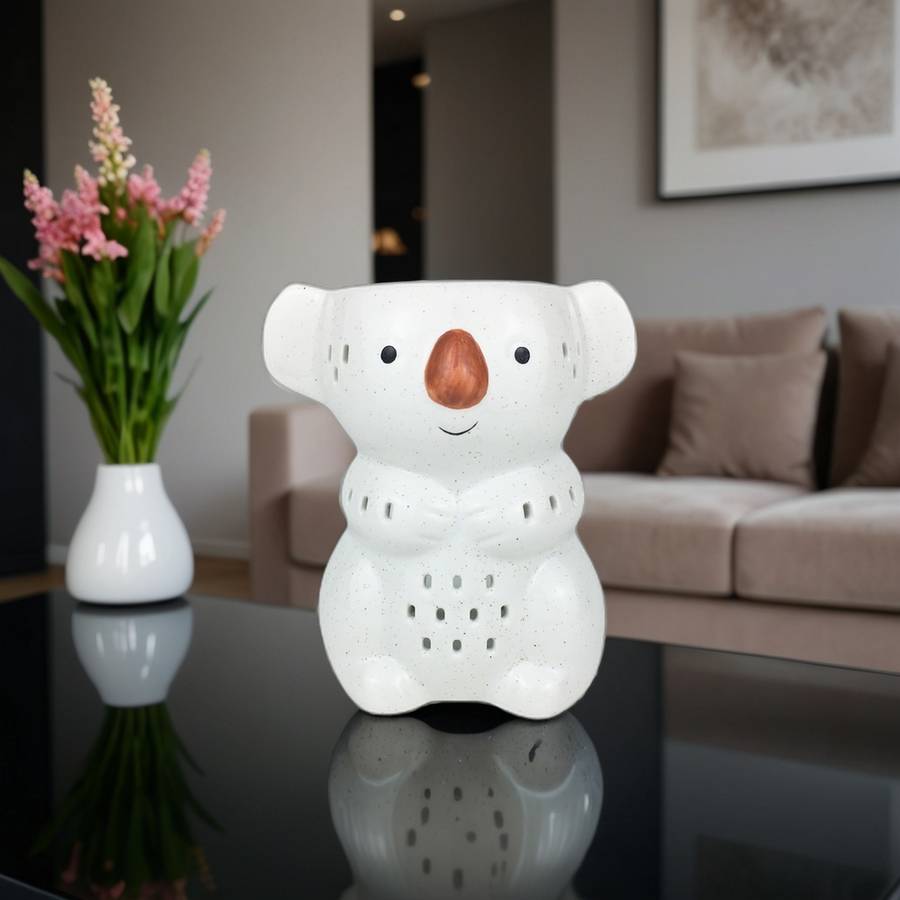 Brûle-Parfum Céramy Koko - Atmosphère Parfumée - Objet Artisanat Amusant -Aromathérapie facile -Figurine Koala - 40 ml - Image 10