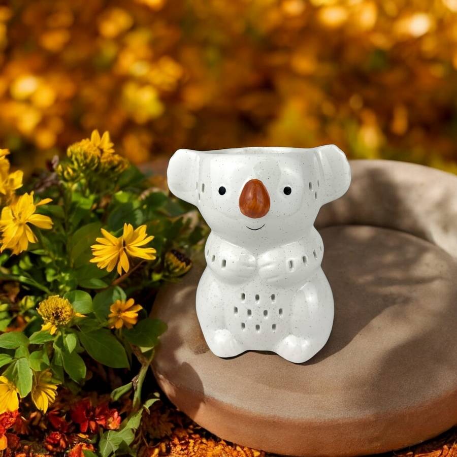 Brûle-Parfum Céramy Koko - Atmosphère Parfumée - Objet Artisanat Amusant -Aromathérapie facile -Figurine Koala - 40 ml - Image 5