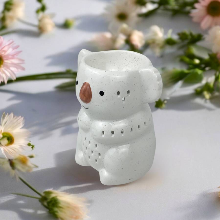 Brûle-Parfum Céramy Koko - Atmosphère Parfumée - Objet Artisanat Amusant -Aromathérapie facile -Figurine Koala - 40 ml - Image 2