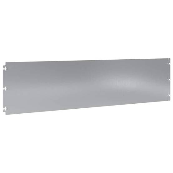 Bordure Pelouse Acier Galvanisé Délimitation Allées Anti-Rouille 103x25cm Argent - ComfortXL Outdoor Living - Image 4