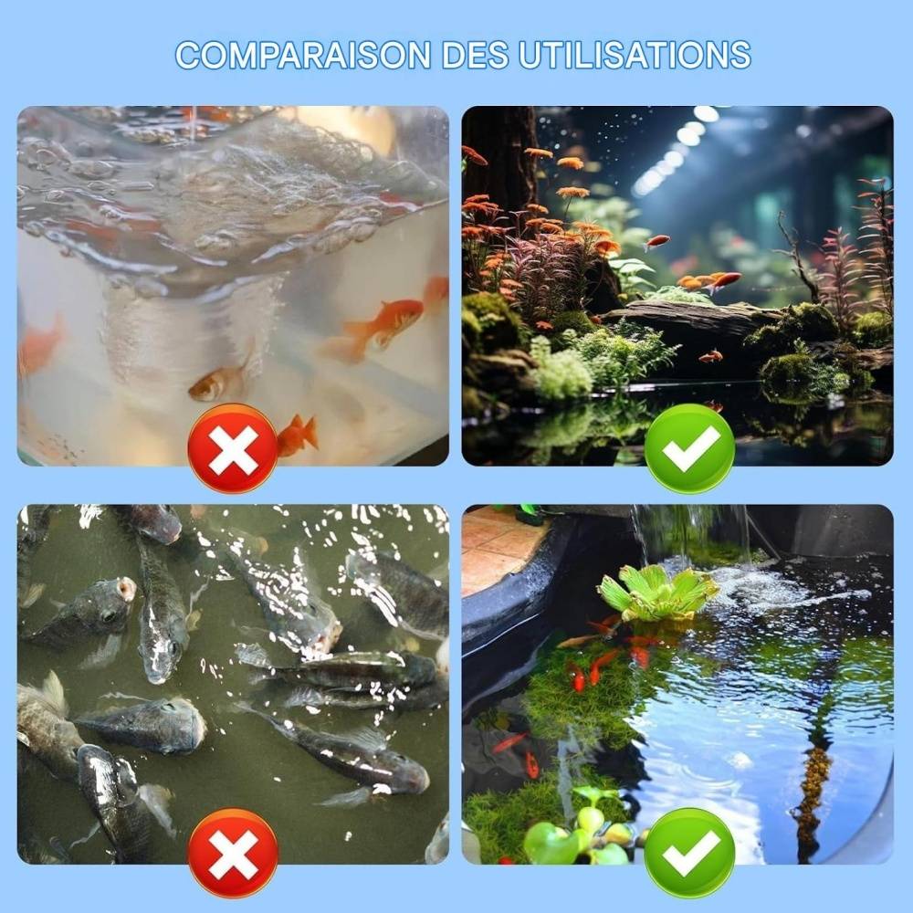 Mousse Filtre Pour Aquarium Et Bassin De Koi - Lytech - Image 4