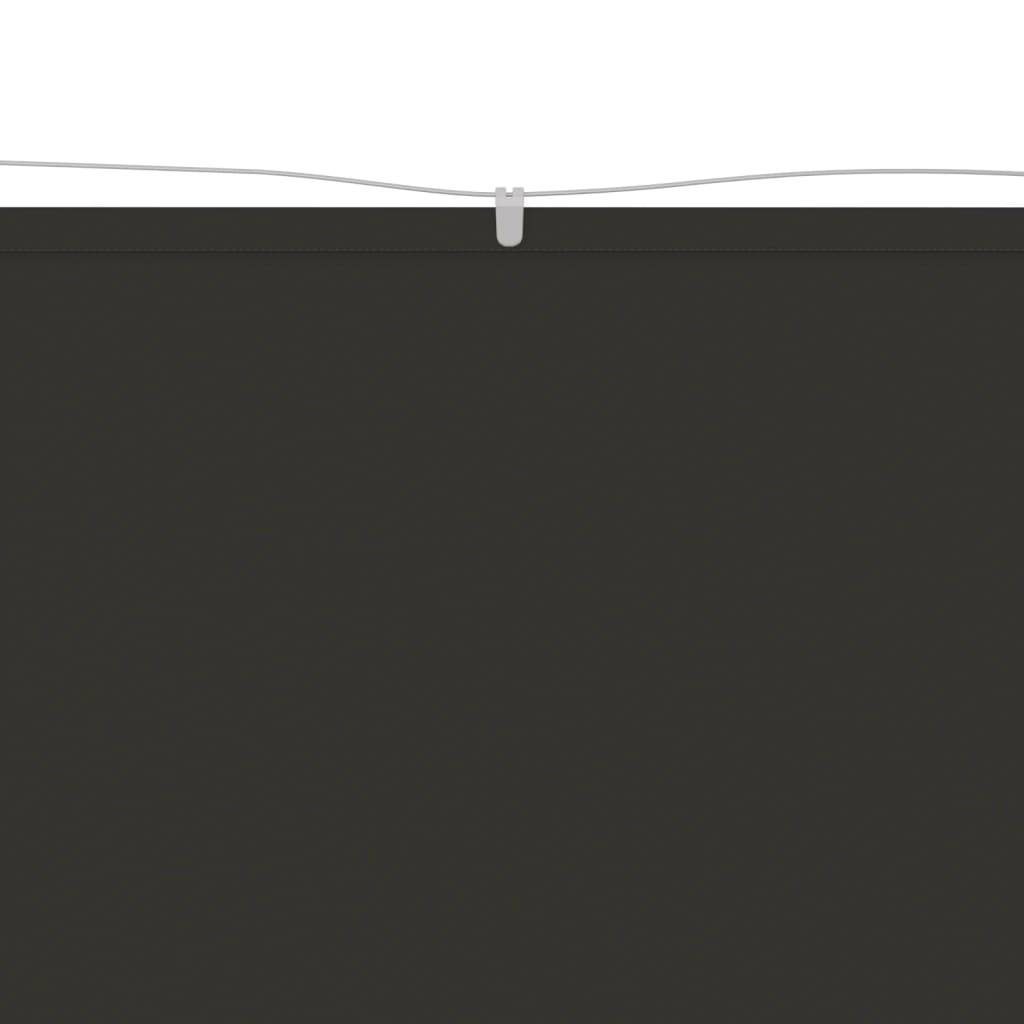 Helloshop26 - Auvent vertical 60 x 800 cm tissu oxford anthracite - Image 2