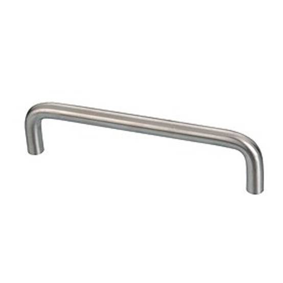 Poignée fil Ø10 x 128 mm DESIGN MAT Inox brossé - DM011.IN.10.128.5