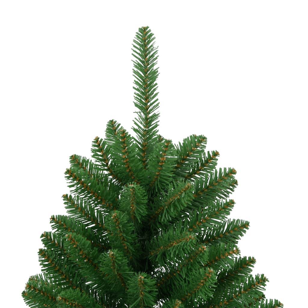 Sapin De Noël - Arbre de Noël artificiel à charnières avec support vert 150 cm - Image 5