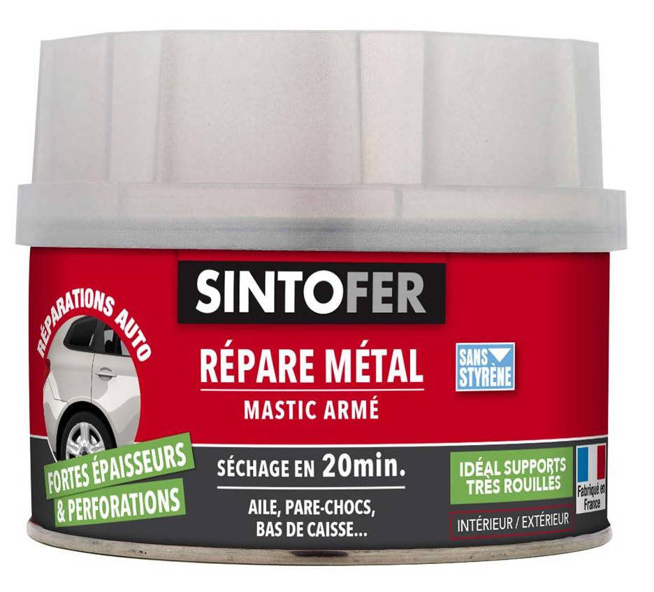 Sintofer mastic répare métal armé 170ml - SINTO - 139900 - Image 1