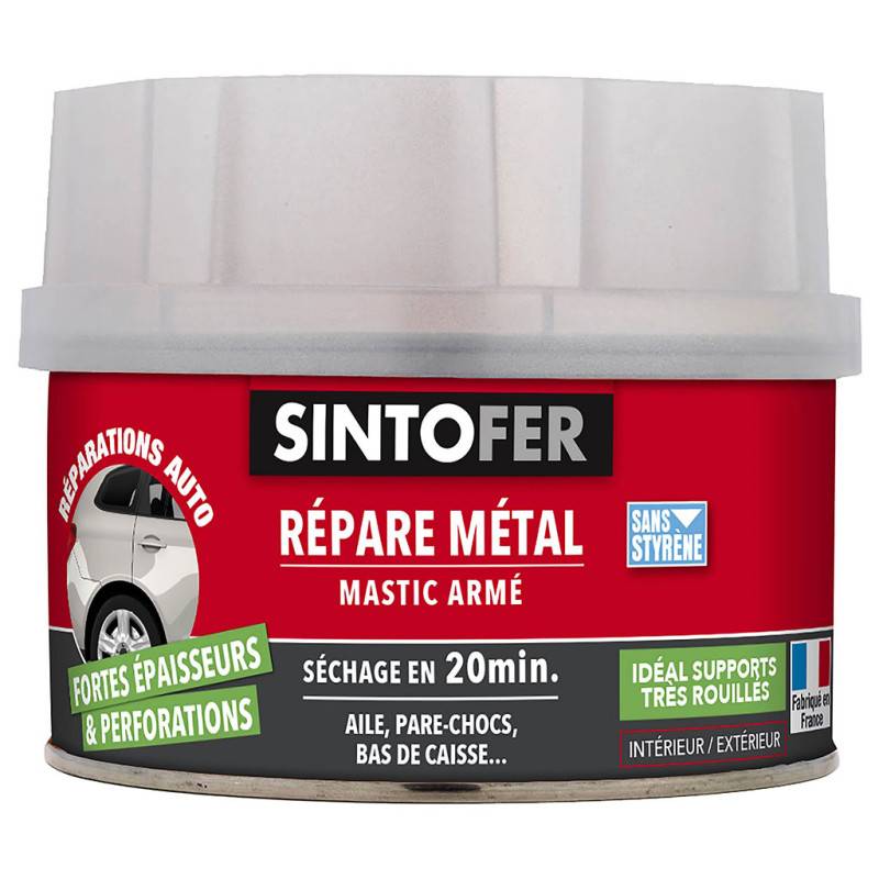Sintofer mastic répare métal armé 170ml - SINTO - 139900 - Image 3