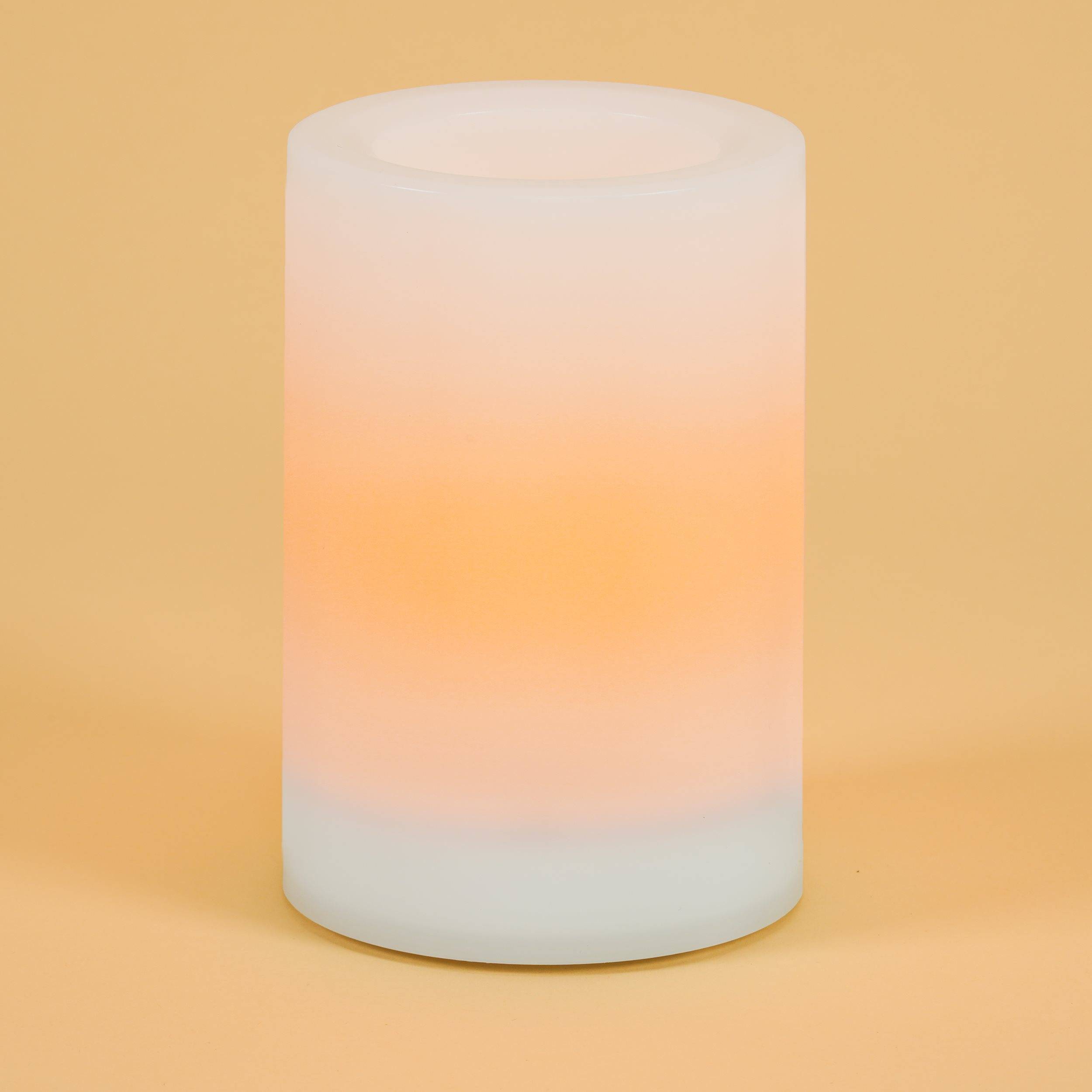 esotec - Bougie solaire LED Mila 7,5x12cm Lumière vacillante Lumière de bougie résistante aux intempéries 102232 - Image 6