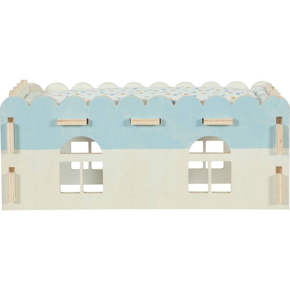 Zolux - Grande extension Maison bois cosy 40 x 21 x 16 cm cochon d'inde et octodon. - Image 1