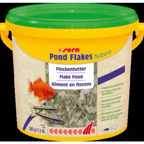 Sera - Sera - Nourriture pour Petits Poissons Pond Flakes Nature SERA - 560g - Image 1