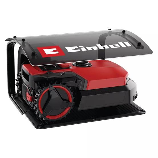 Einhell - Abri pour robot-tondeuse – Toit en plastique et support acier – 51 x 60 x 37 cm – 6 fixations incluses - Image 2