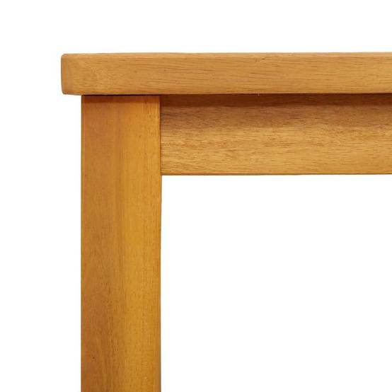Table d'appoint bois d'acacia massif huile naturelle 35 x 35 x 34 cm - PANGIVO - Image 9