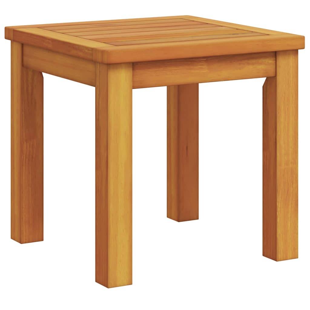 Table d'appoint bois d'acacia massif huile naturelle 35 x 35 x 34 cm - PANGIVO - Image 6