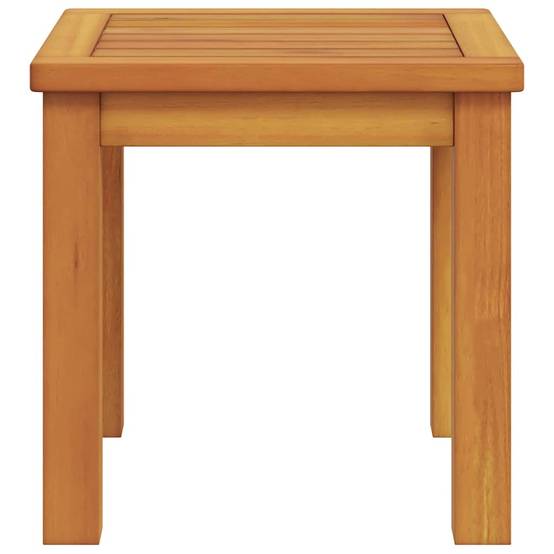 Table d'appoint bois d'acacia massif huile naturelle 35 x 35 x 34 cm - PANGIVO - Image 4