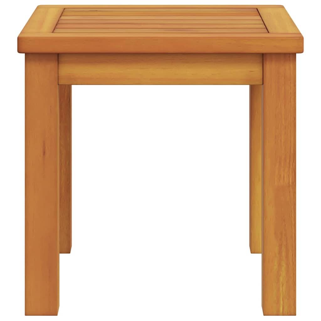 Table d'appoint bois d'acacia massif huile naturelle 35 x 35 x 34 cm - PANGIVO - Image 4