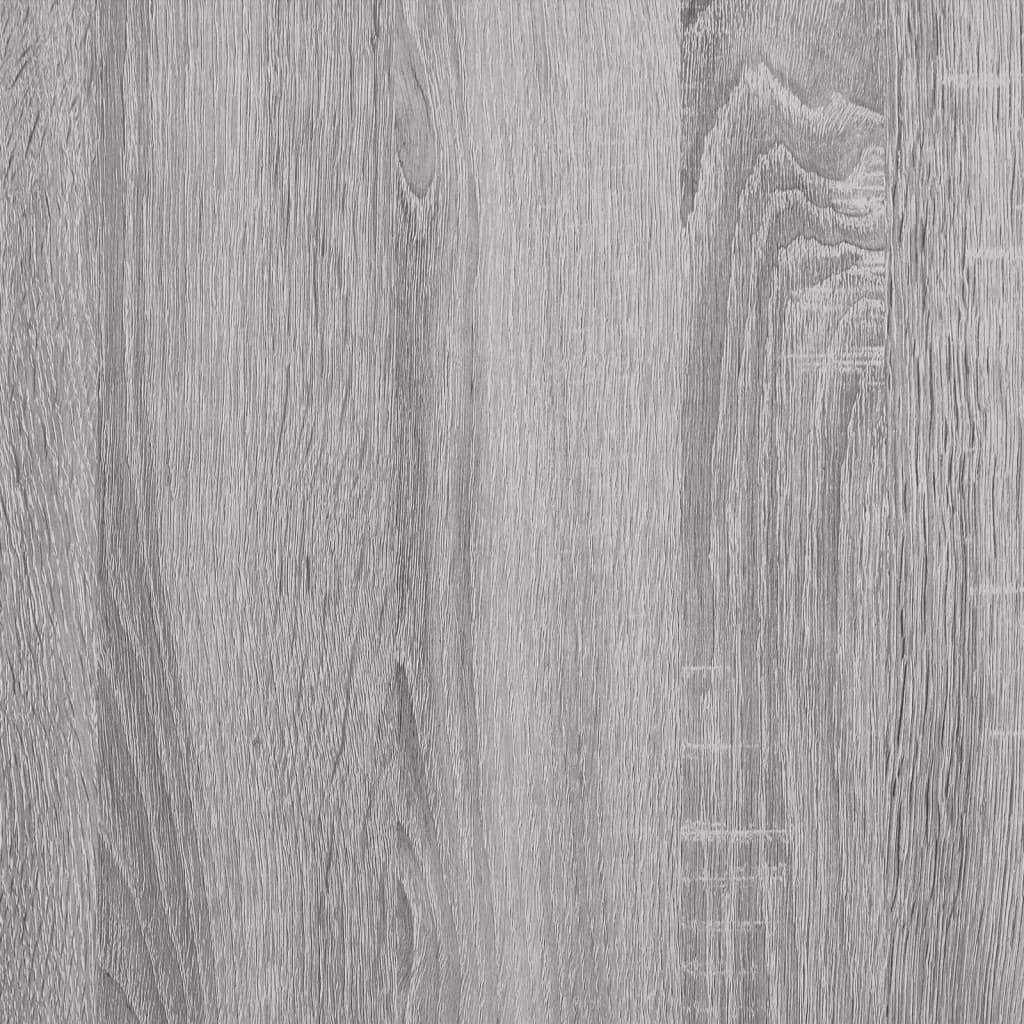 Meuble pour Aquarium Bois d'Ingénierie avec Portes de Rangement 81x36x73 cm Gris Sonoma - ComfortXL Outdoor Living - Image 10