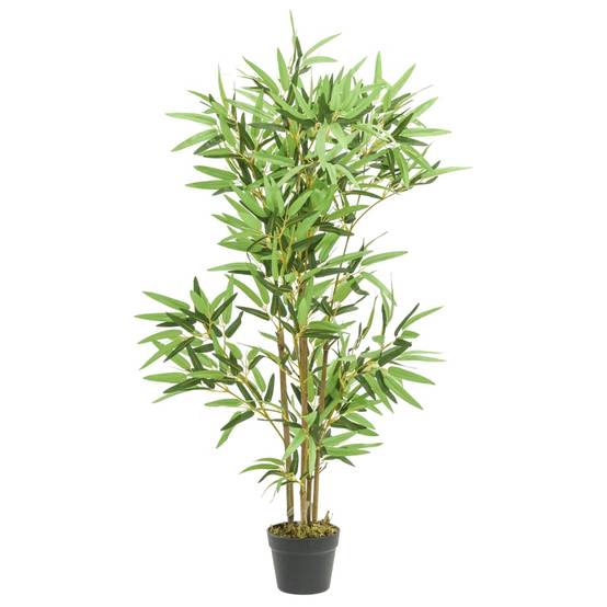 PANGIVO - Bambou artificiel bambou et textile vert 40 x 40 x 120 cm - PANGIVO - Image 1