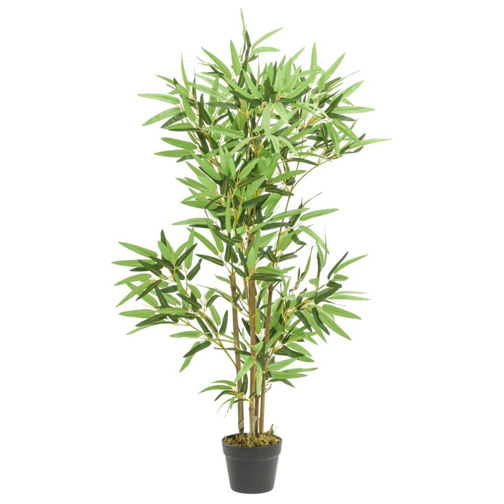 PANGIVO - Bambou artificiel bambou et textile vert 40 x 40 x 120 cm - PANGIVO - Image 1