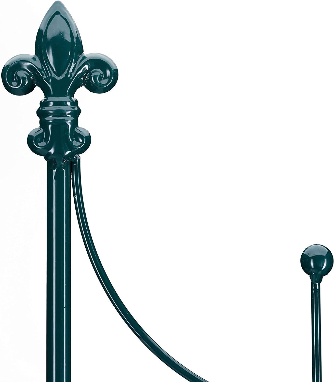 Treillis clôture plante grimpante arche jardin fer set de 2 vert - Image 5