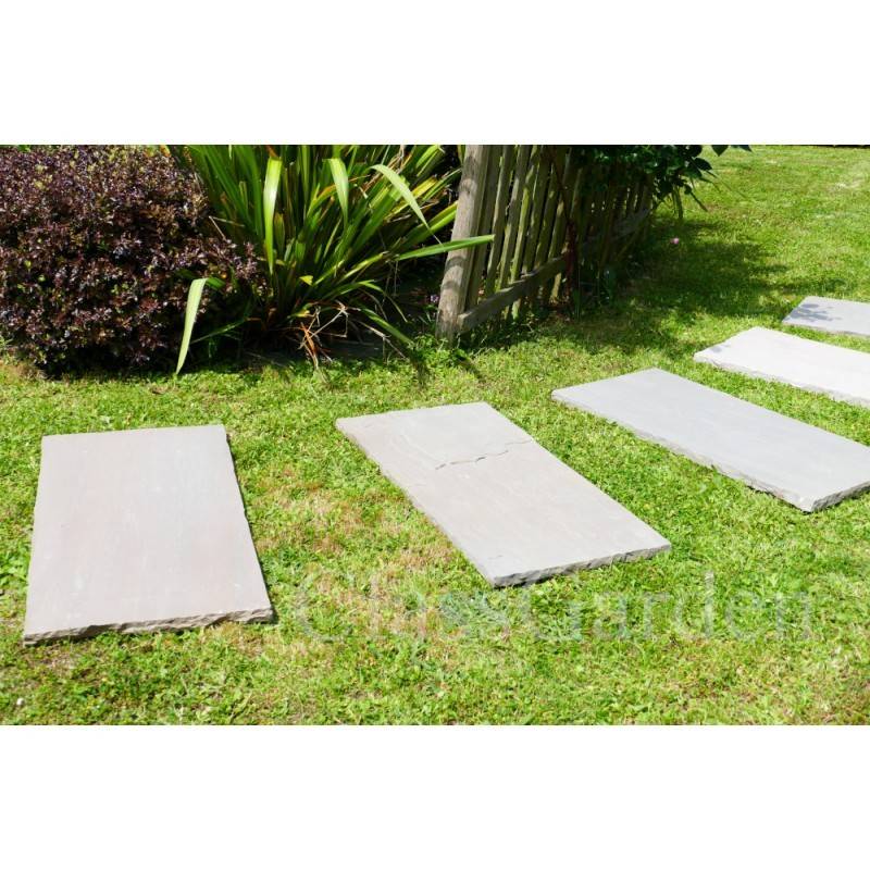 Pas Japonais Grès Kandla Multicolore 100x50 - Pack de 18 pièces - Image 1