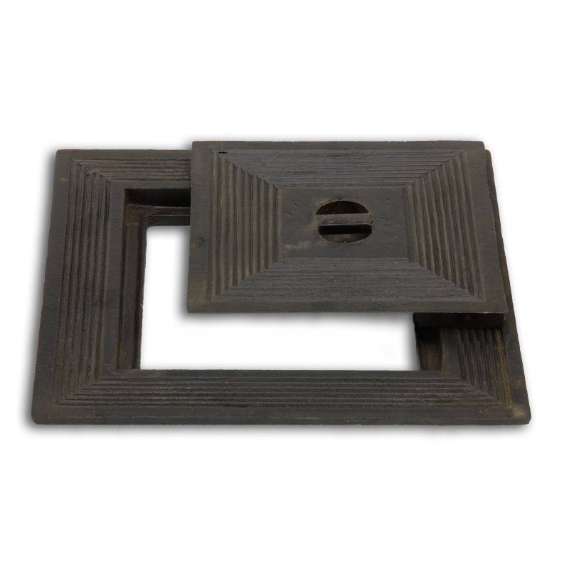 Couvercle en fonte pour regard d'inspection - A15 - LINE ECO - 70 x 70 cm